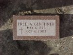 #16- 20 x 10 Mountain Rose marker plain - Small cross -lower left corner